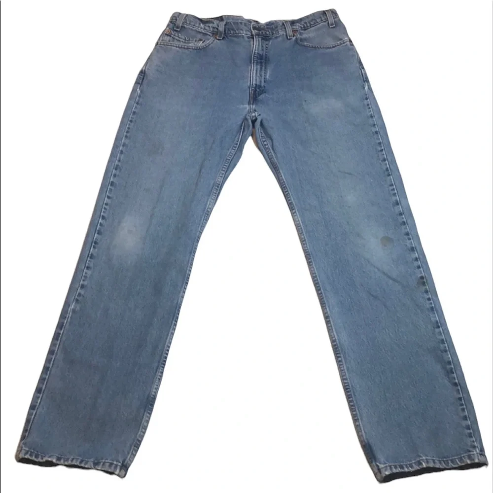 Levi’s 505 Regular Fit Straight Leg Mens Size 36 X 34